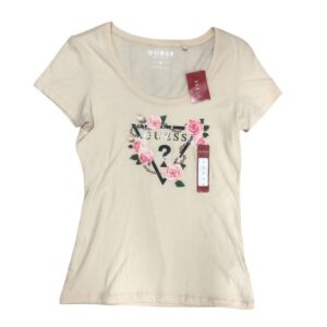 Blusa Guess Beige con rosas