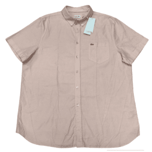 Camisa Lacoste Oxford Manga Corta