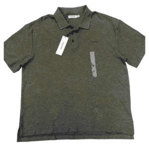 Camiseta Tipo Polo Calvin Klein Gris