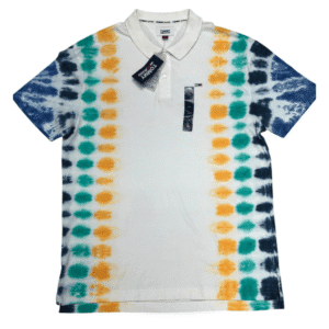 Camiseta Tipo Polo Tommy Hilfiger Tie Dye
