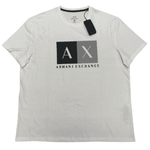 Camiseta Armani Exchange Logo Blanca