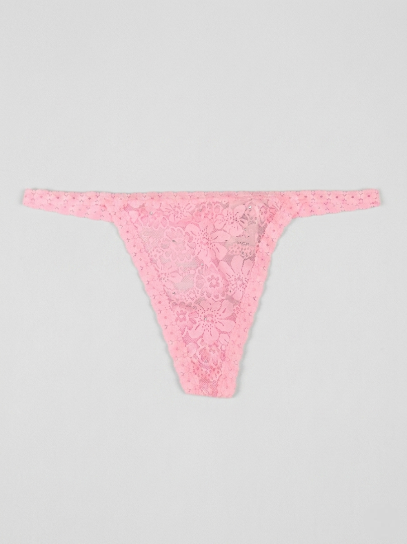 Tangas Pink Victoria's Secret Encaje
